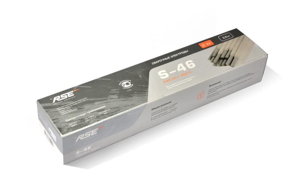 Сварочные электроды Е6013 (S-46)  3.2*350 RSE уп. 5кг.