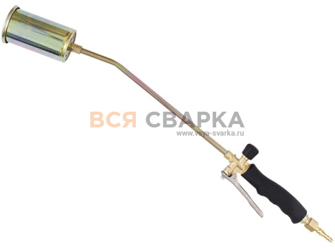 Купить Горелка газовоздушная КЕДР ГВ-500 (L-550мм, вентиль, рычаг) 1190002