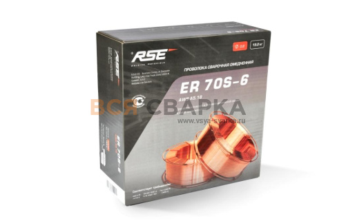 Купить сварочную Сварочная проволока омеднённая RSE ER 70S-6 д. 0.8мм. 15кг. для полуавтомата
