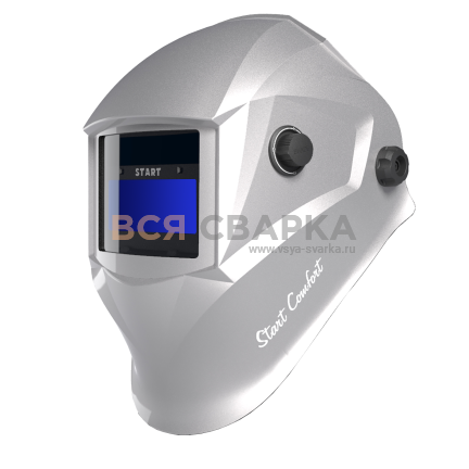 Купить Маска сварщика хамелеон START COMFORT АСФ 505 (SILVER) 51ST505S