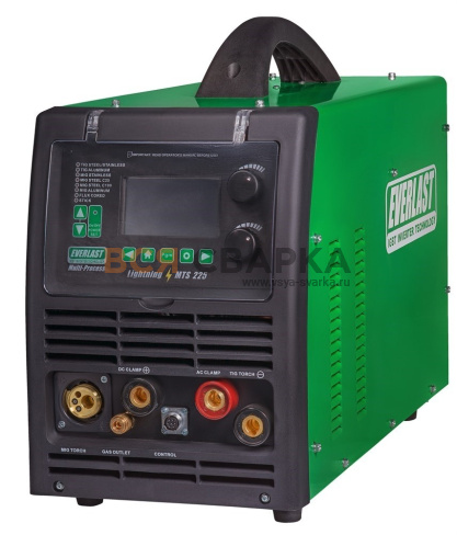 Купить Полуавтомат сварочный START Lightning MTS 225 (MIG/TIG/STICK) Everlast 2EV225MTS