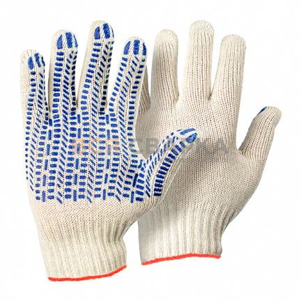 Купить Перчатки ХБ точка 6-Н ЛЮКС