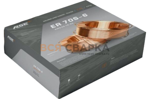 Купить сварочную Сварочная проволока омеднённая RSE ER 70S-6 д. 1.0мм. 5кг. для полуавтомата