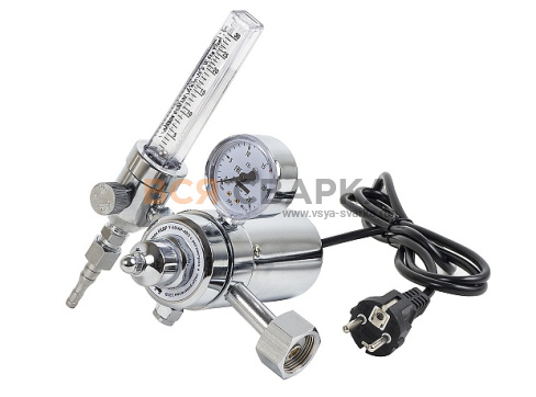 Купить Регулятор расхода газа с ротаметром  КЕДР У-30/АР-40/3 (подогрев 220В)