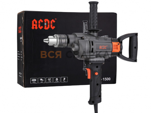 Купить Дрель-миксер ACDC BM-1500, 1500 Вт, патрон до 16мм, в коробке
