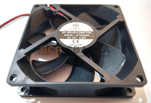 Купить Вентилятор 90*90мм. 12В RussWeld