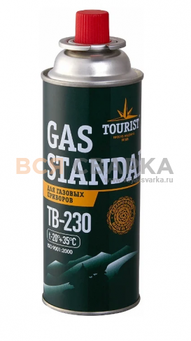 Купить Газ Турист стандарт 220г. для плит и горелок