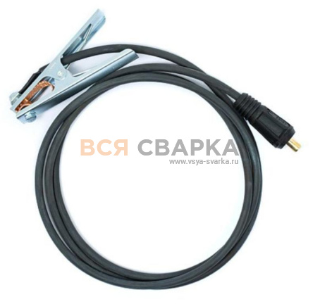 Купить Клемма заземления КЕДР 300А с кабелем 5 метров 35-50/1*25 PRIME