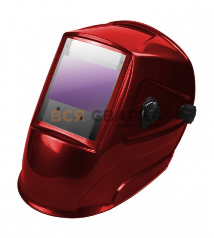 Купить Маска сварщика хамелеон GEFEST Красная без коробки (ф-р 9500 V) FoxWeld 5288