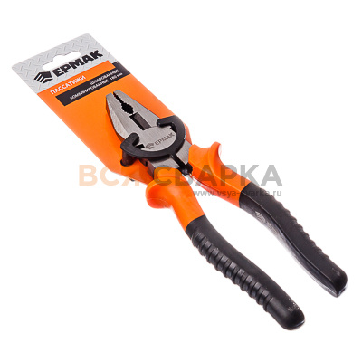 Купить Пассатижи комбинированные шлифованные 180мм. ЕРМАК
