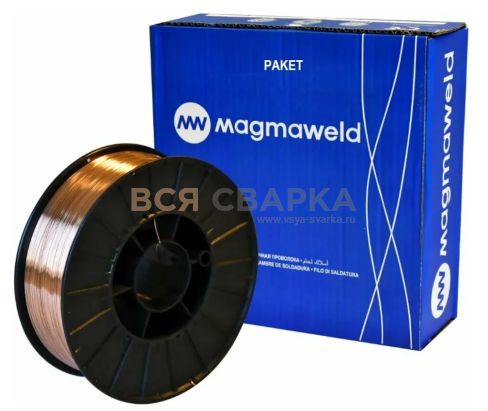 Купить сварочную Проволока омедненная д.0.8 (1 кг) MAGMAWELD для полуавтомата