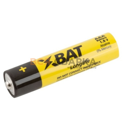 Купить Батарейка щелочная  1.5 В, тип LR03 АAА XBAT