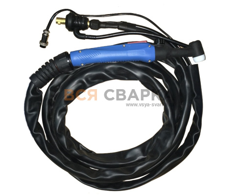 Купить Горелка WP -26 FXV 8м (2pin + б/с) RussWeld