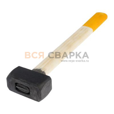 Купить Кувалда кованная 1кг. ручка деревянная