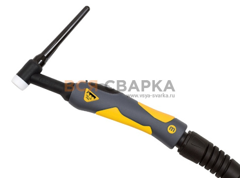 Купить Горелка аргоновая КЕДР TIG-18 PRO 4м. (TIG-200P/TIG-315P, 2pin стд., JASIC, вст.35-50) 8011494-003